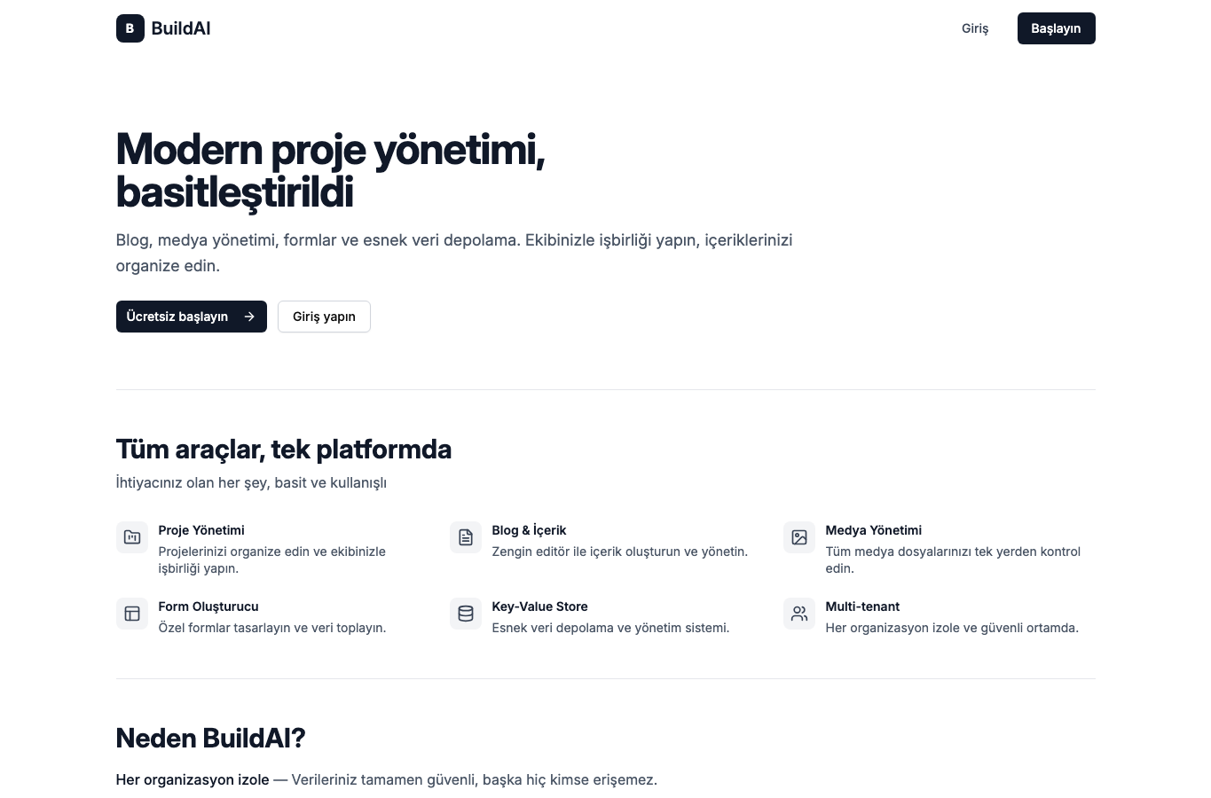 Buildai Website