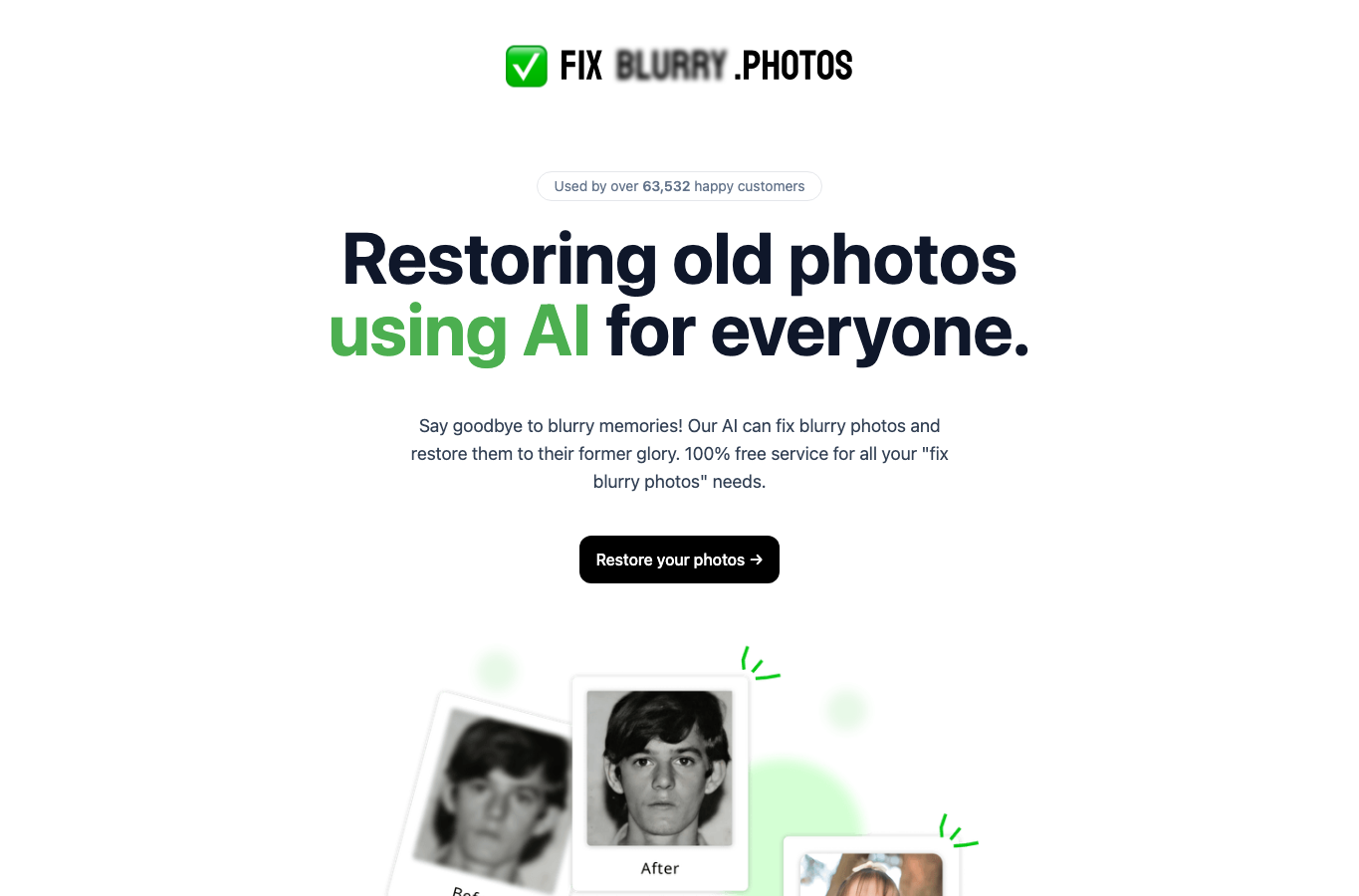 Fix Blurry Photos
