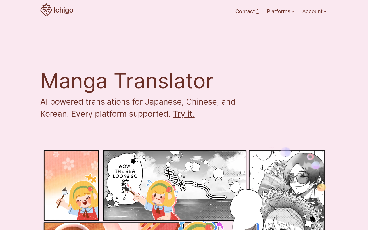 Manga Translator - ichigoreader