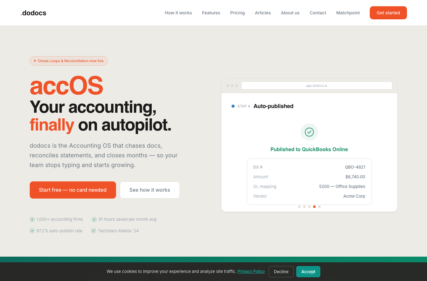 Invoice Matchpoint by .dodocs.AI
