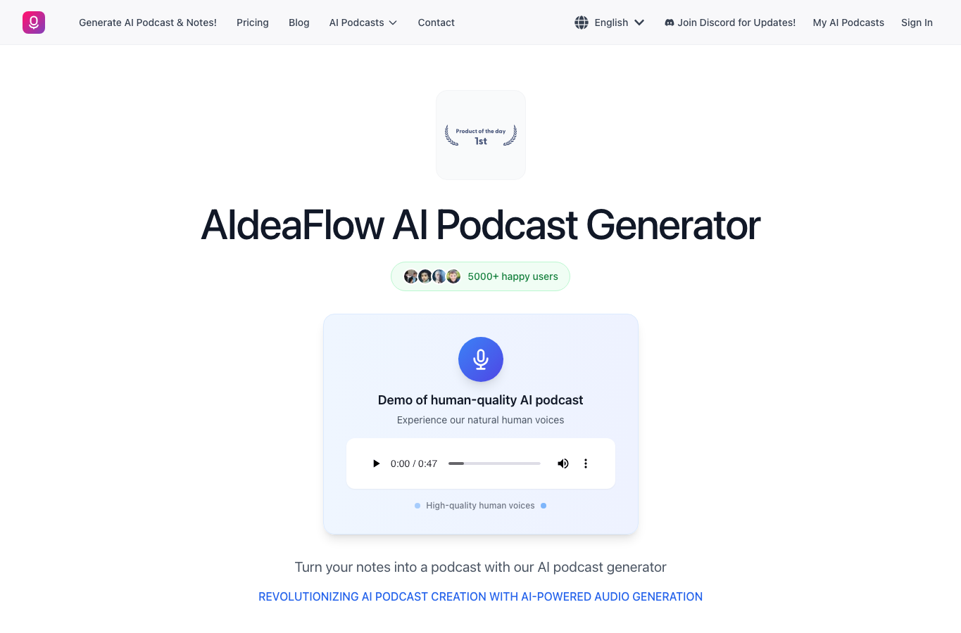 NotebookAI Podcast