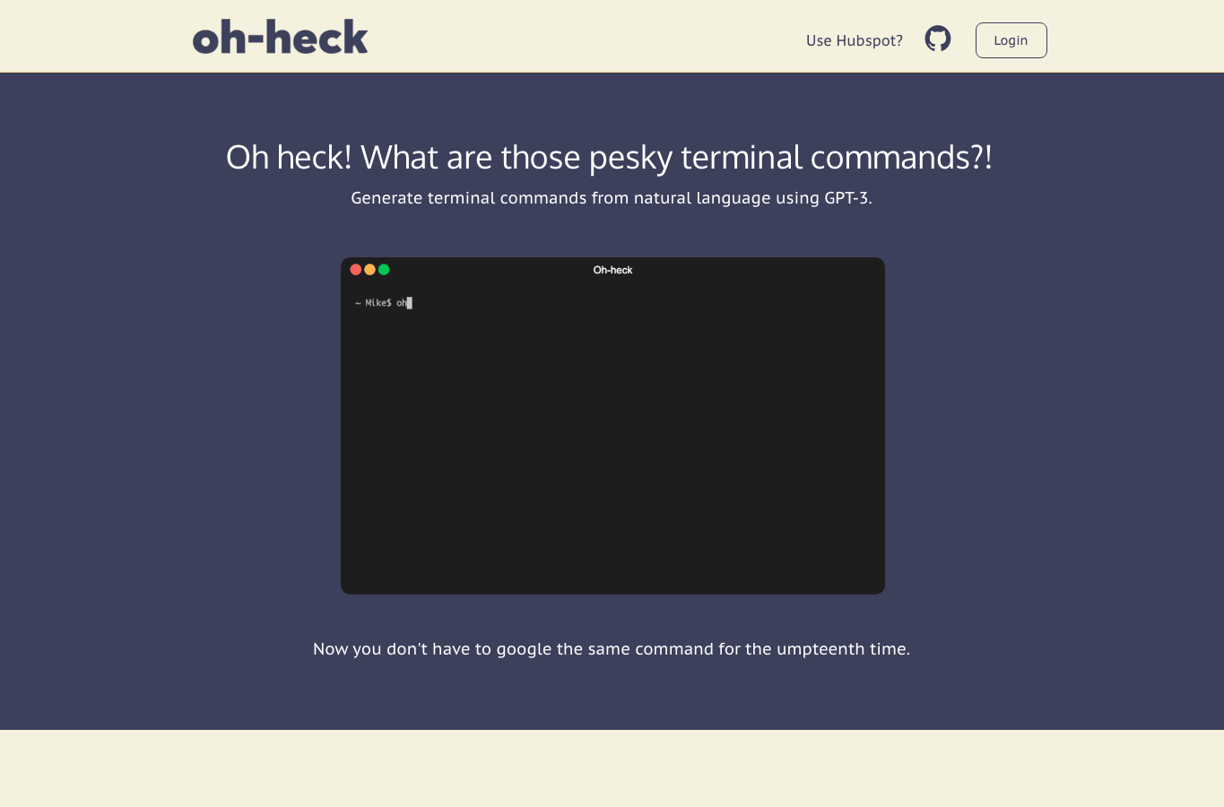 Oh-heck