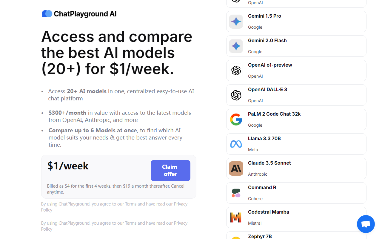 ChatPlayground AI