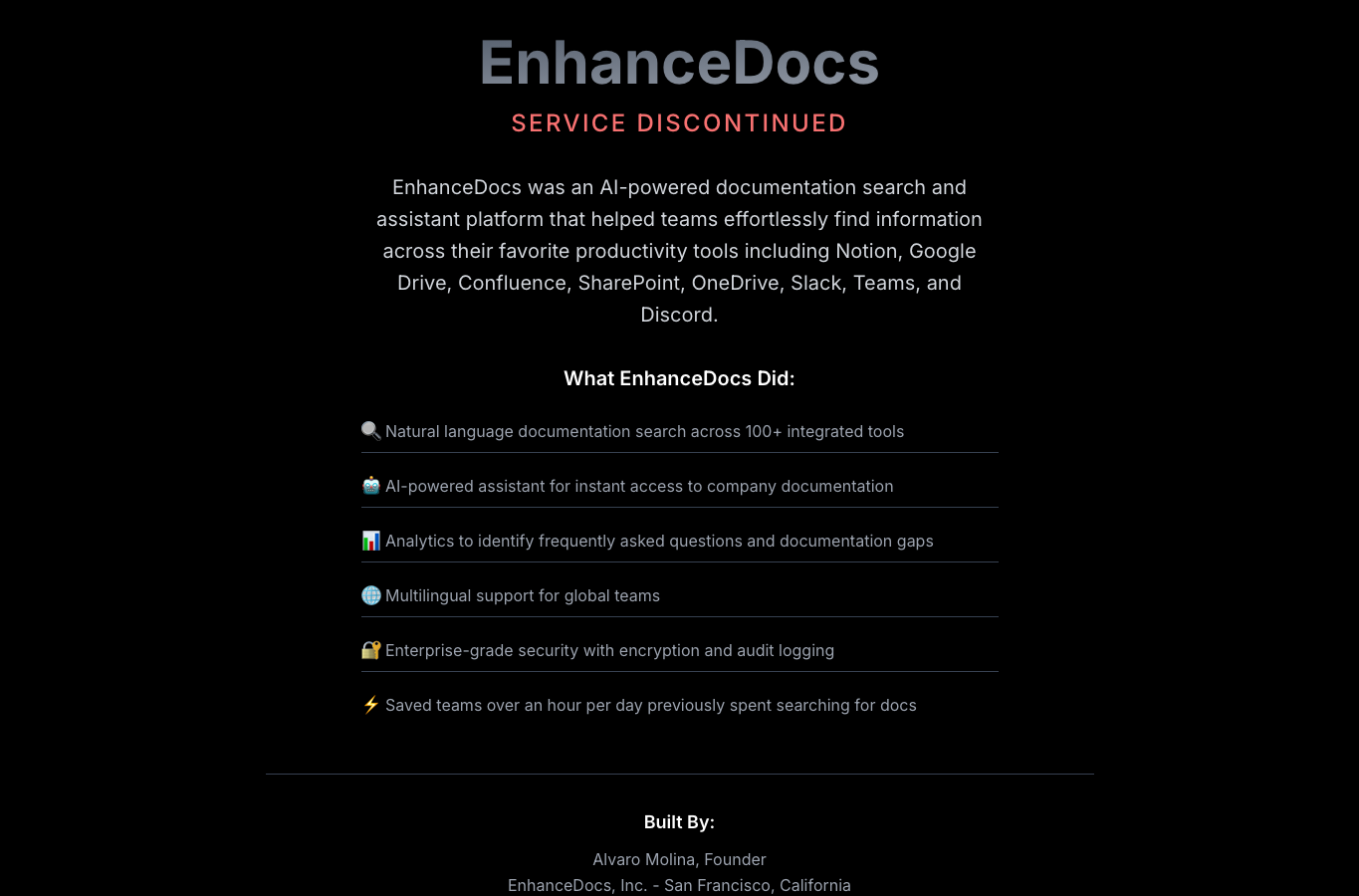 EnhanceDocs