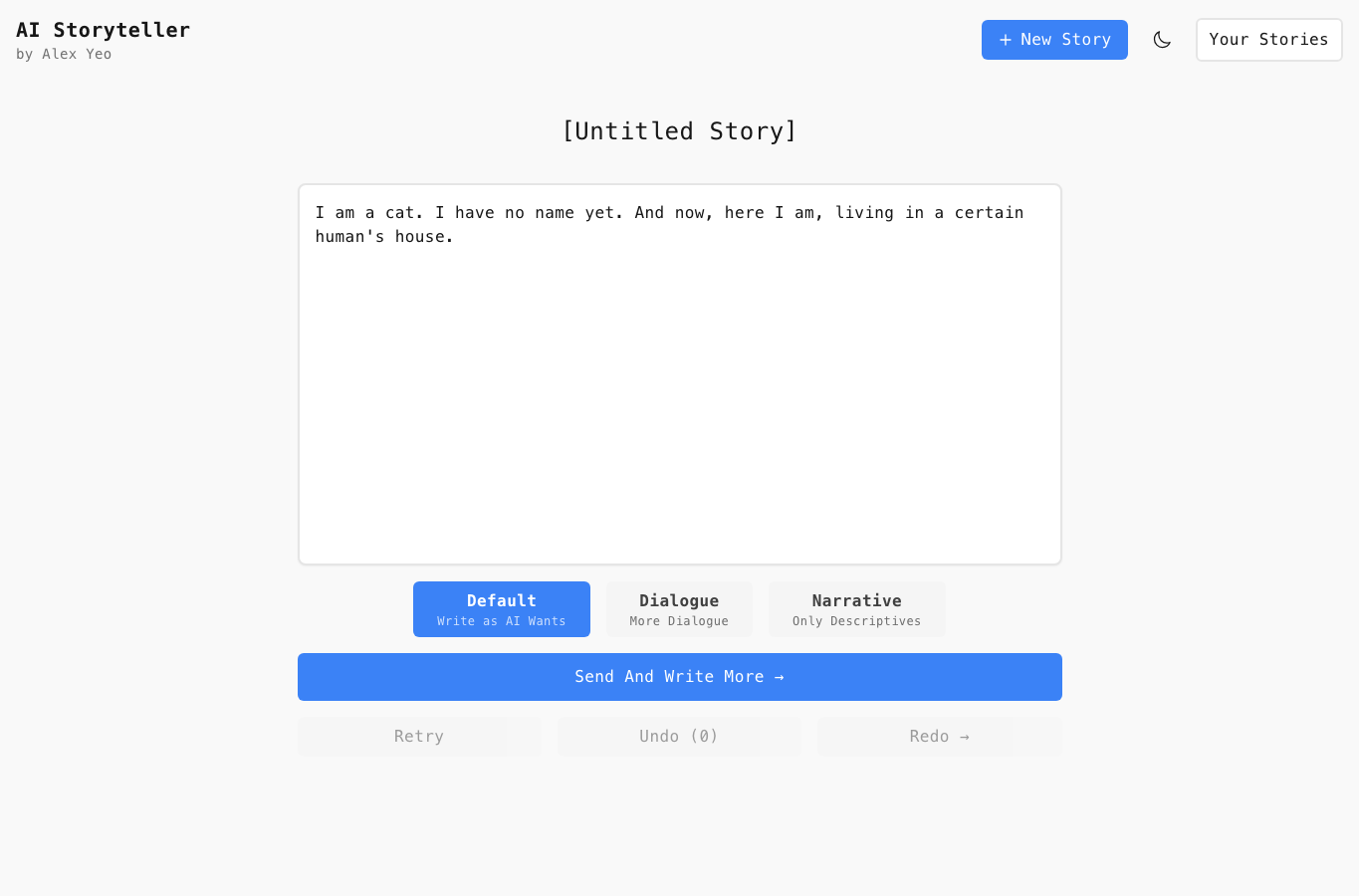 AI Storyteller