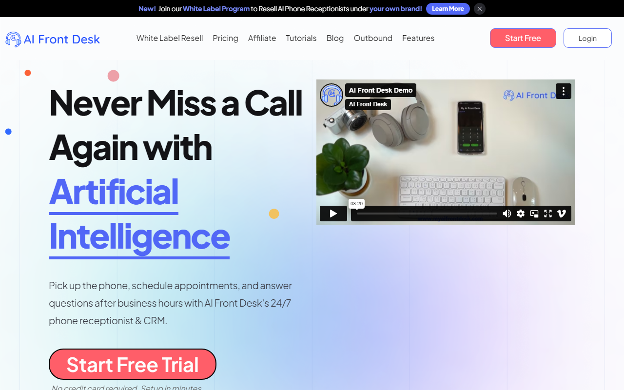 myaifrontdesk.com