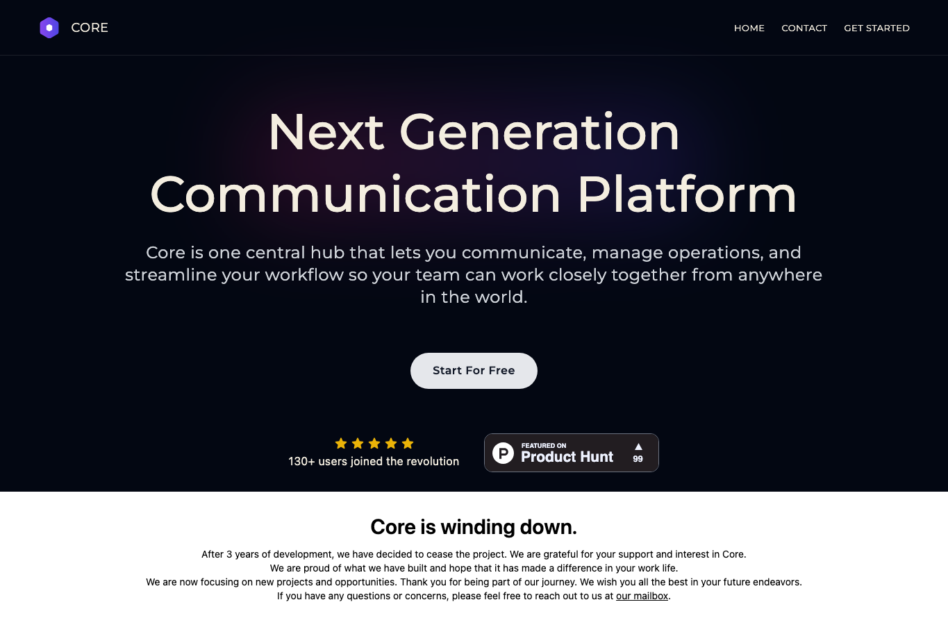 Core Beta