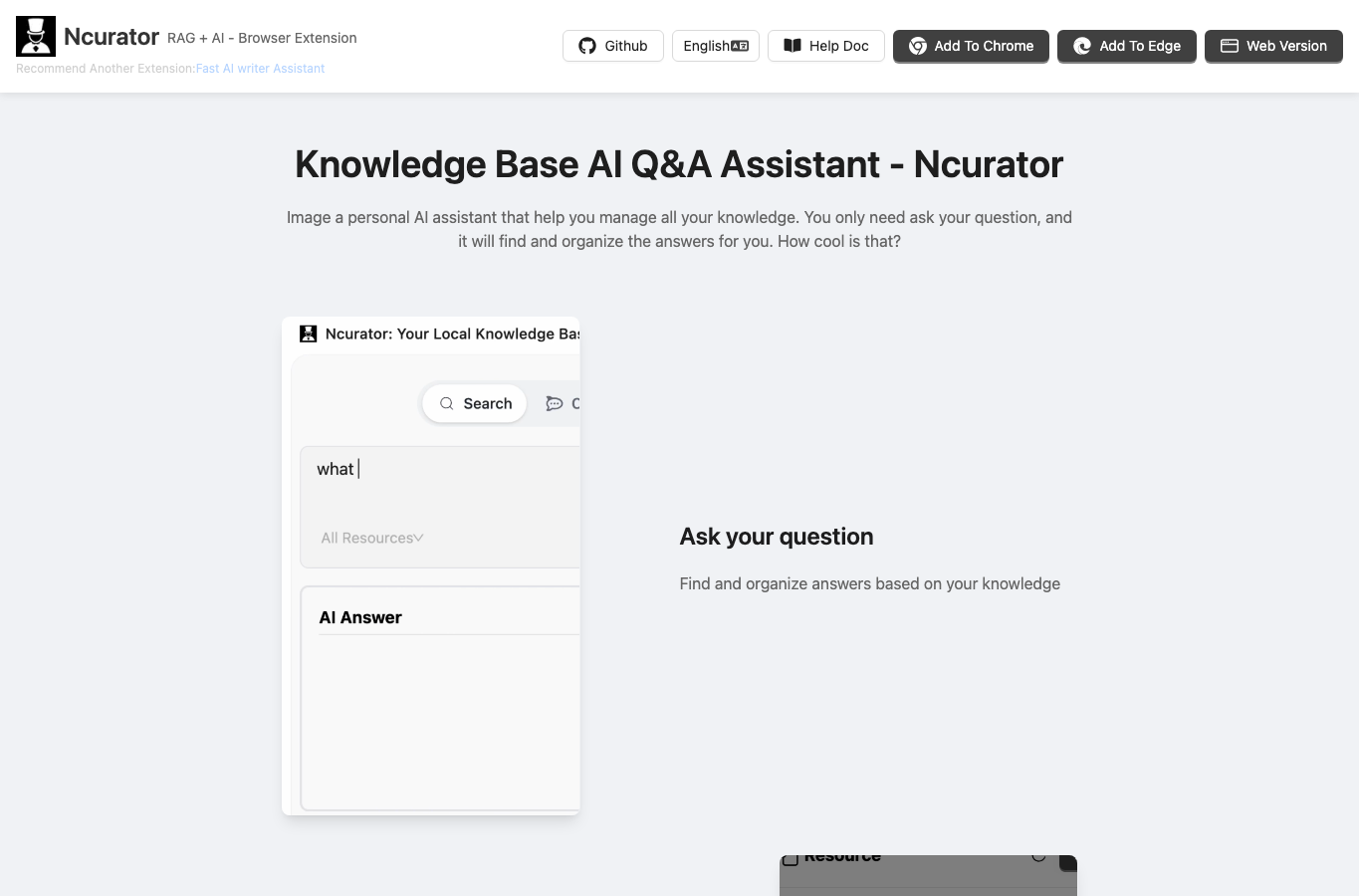 Ncurator