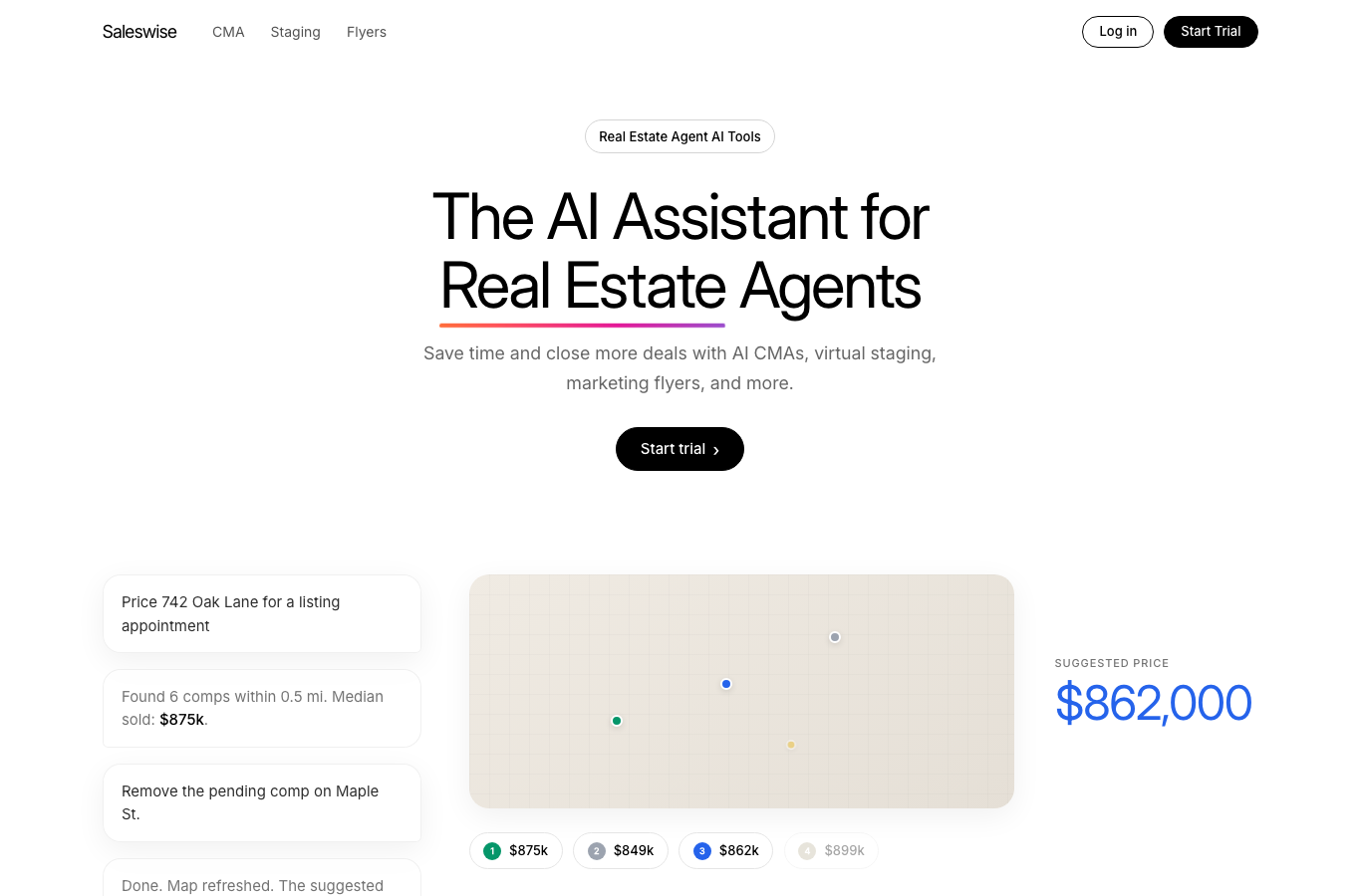 Saleswise | AI Tools for Real Estate Agents