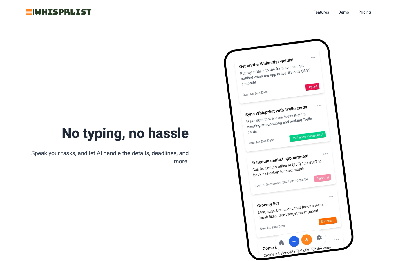 Whisprlist