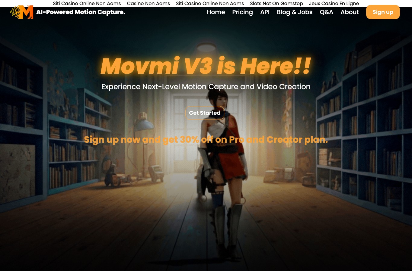 Movmi: AI-Powered Motion Capture.