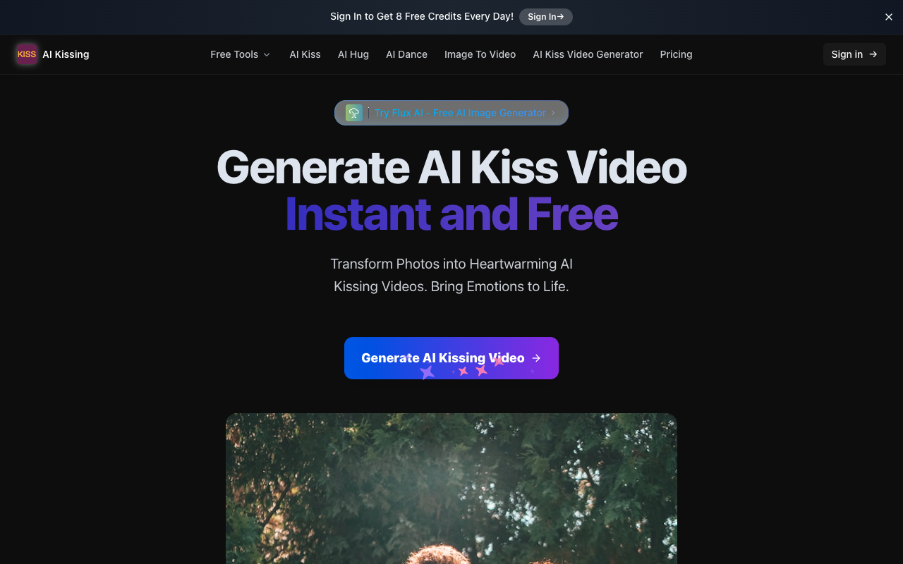 AI Kissing