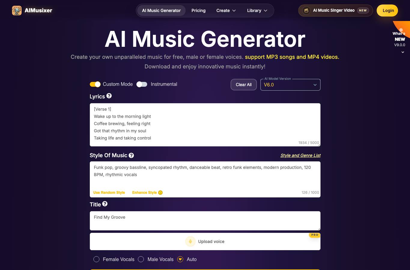 Suno AI Music Generator AI