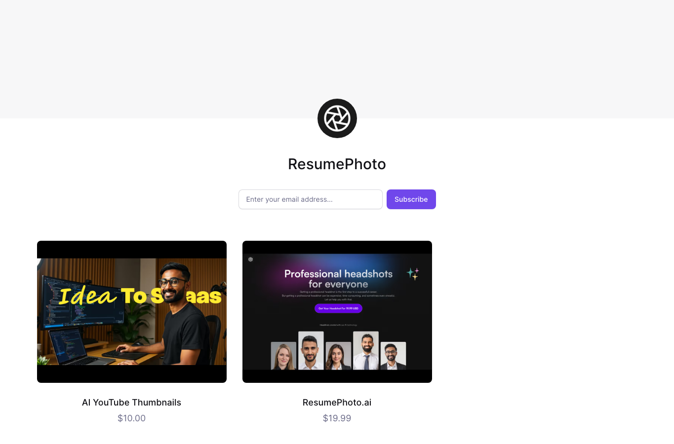 Resume Photo AI