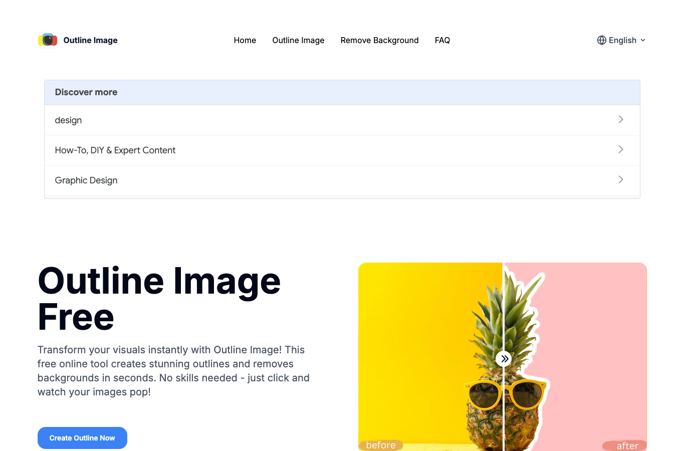 Free Outline Image Generator