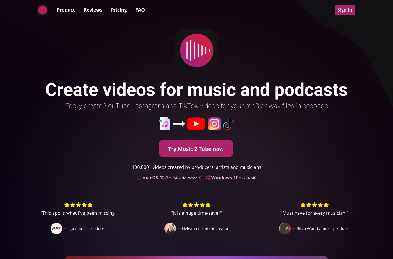 Music 2 Tube