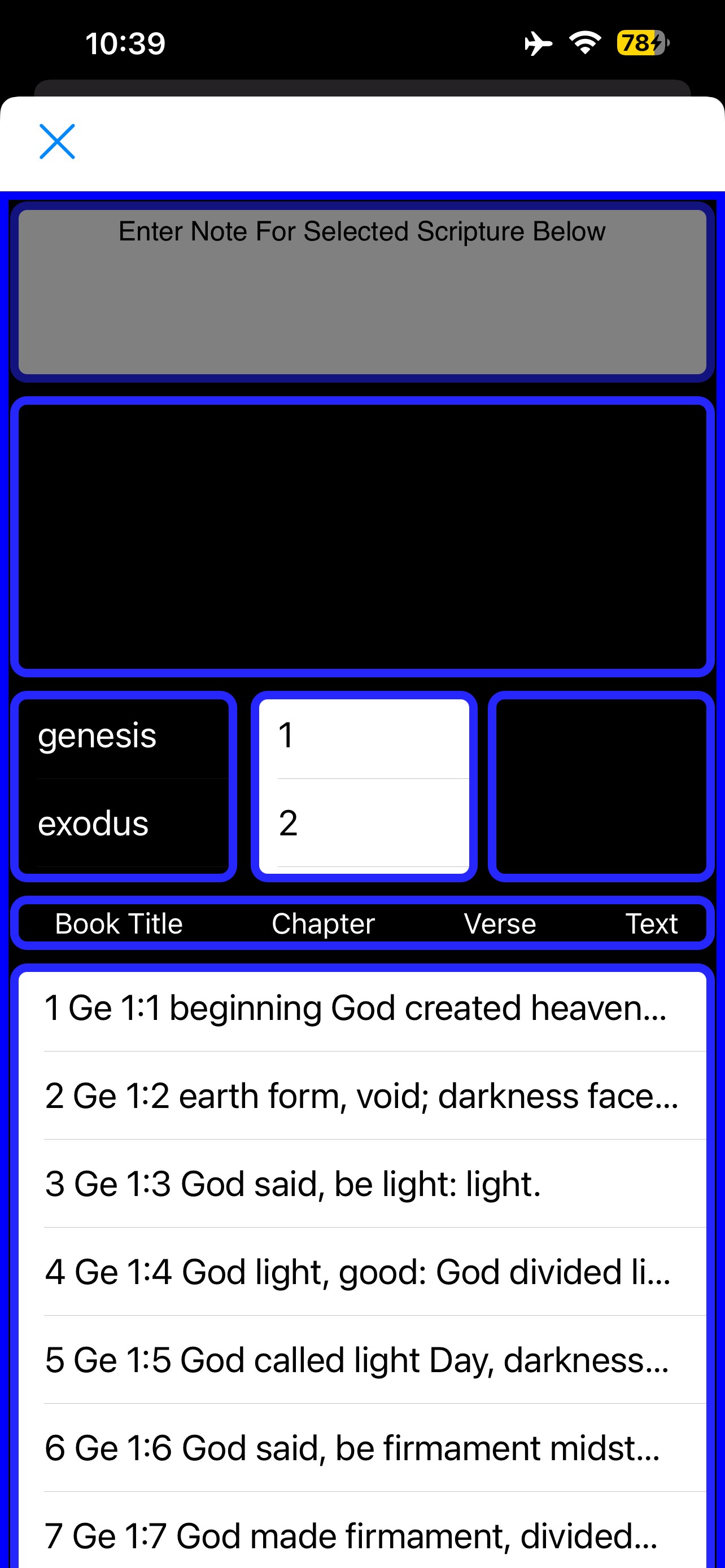 after tapping genesis