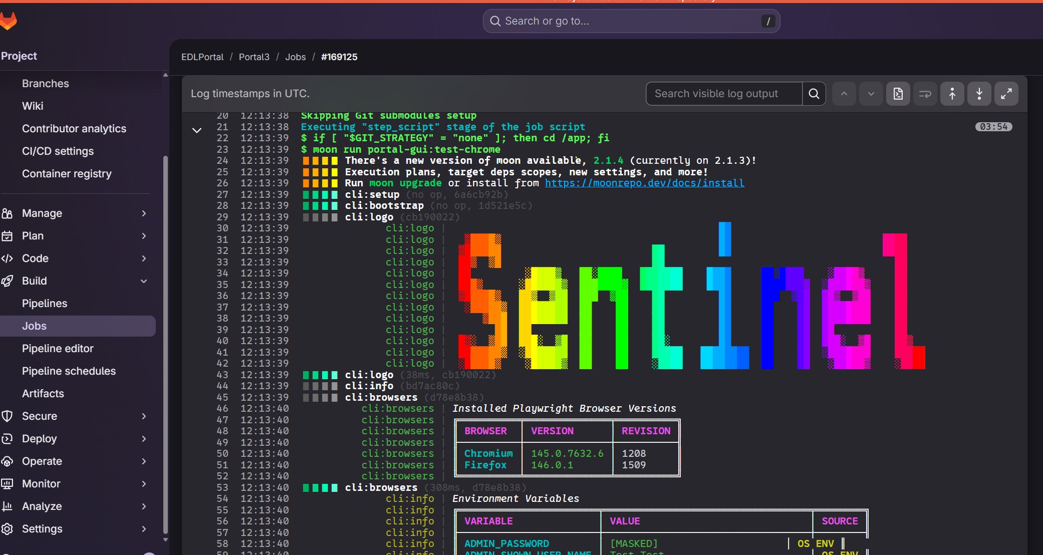 GitLab 作业输出带颜色