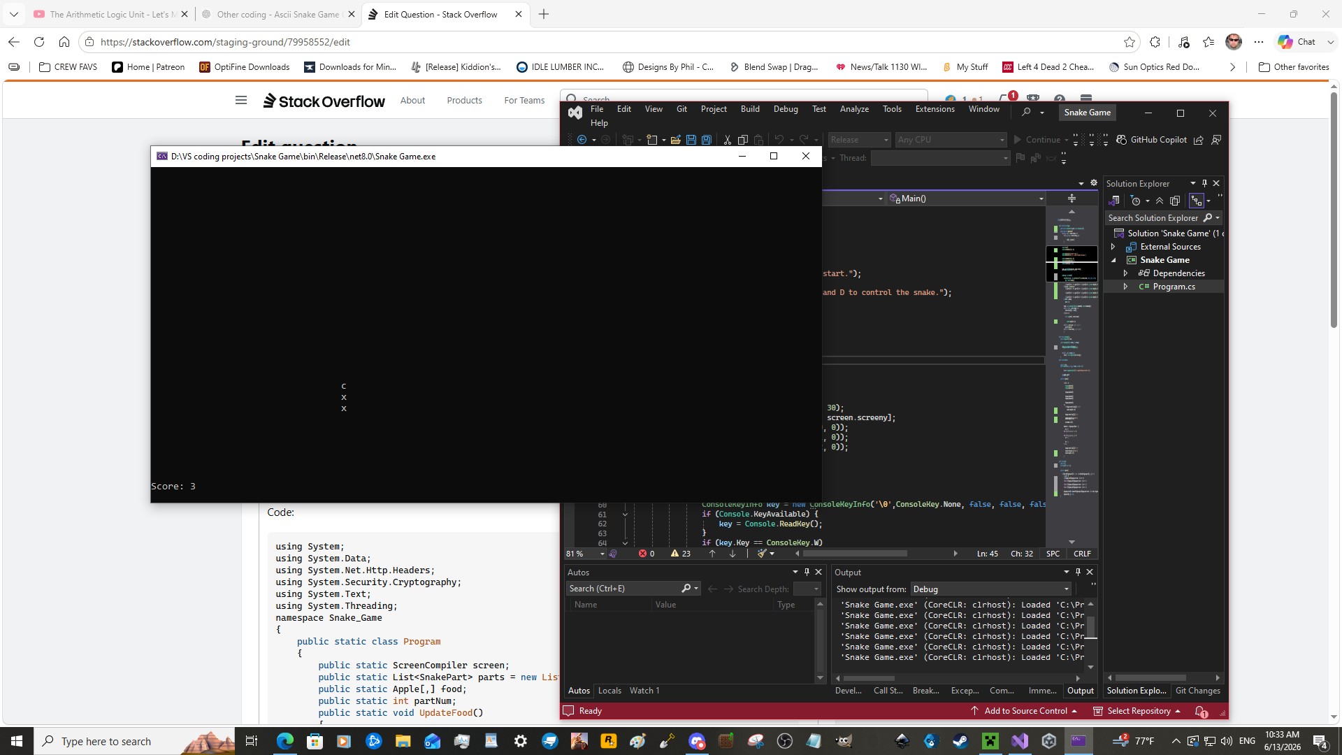 这是正确的,但只有在 **Visual Studio** 下才能这样运行